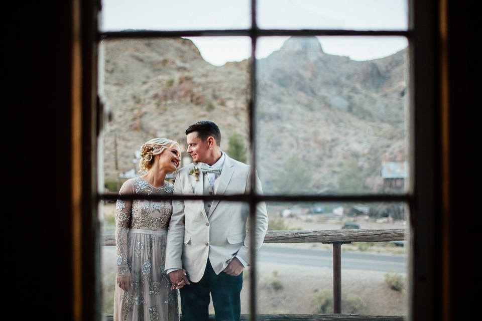 Nelson Ghost town wedding