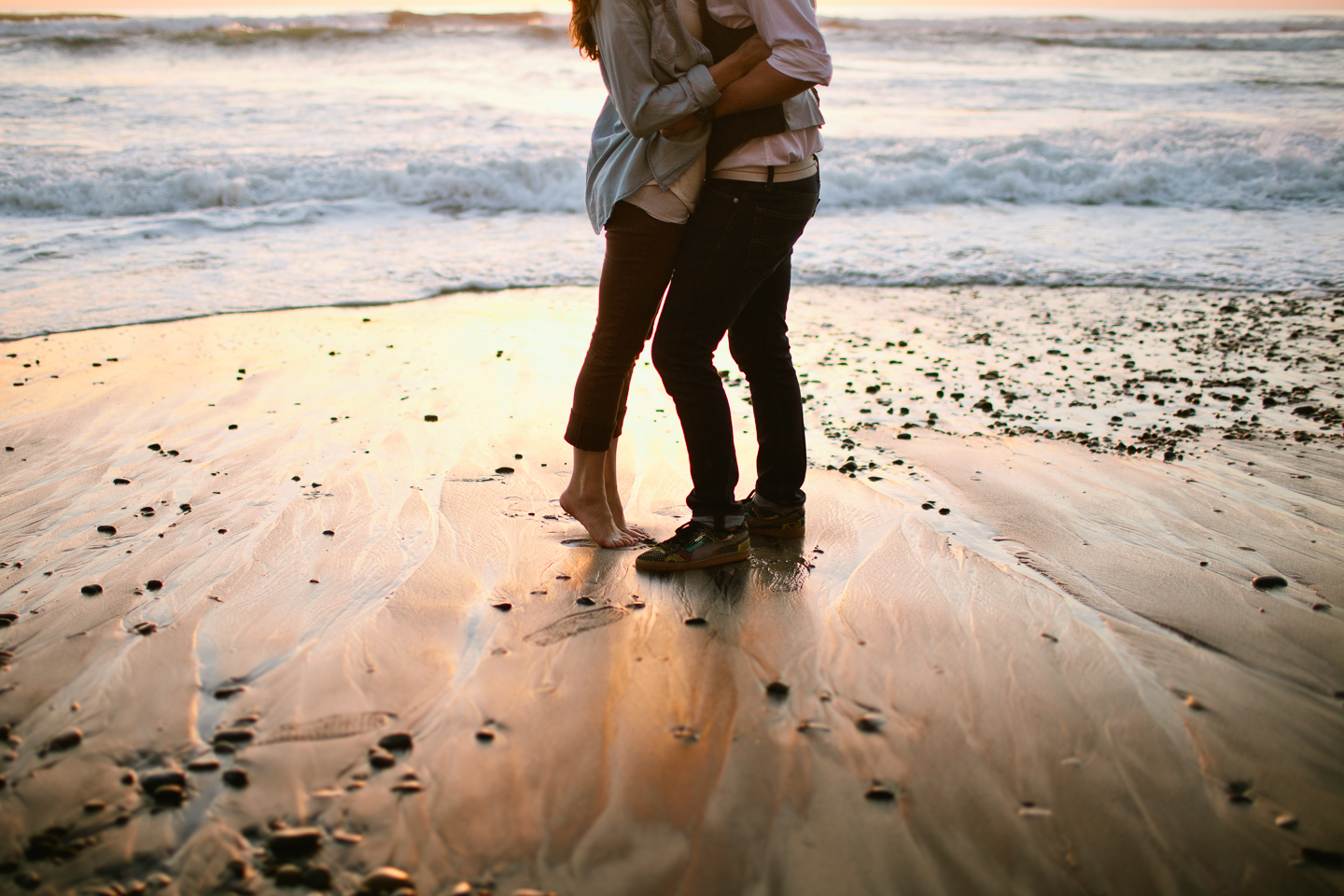 Torrey Pines beach engagement session