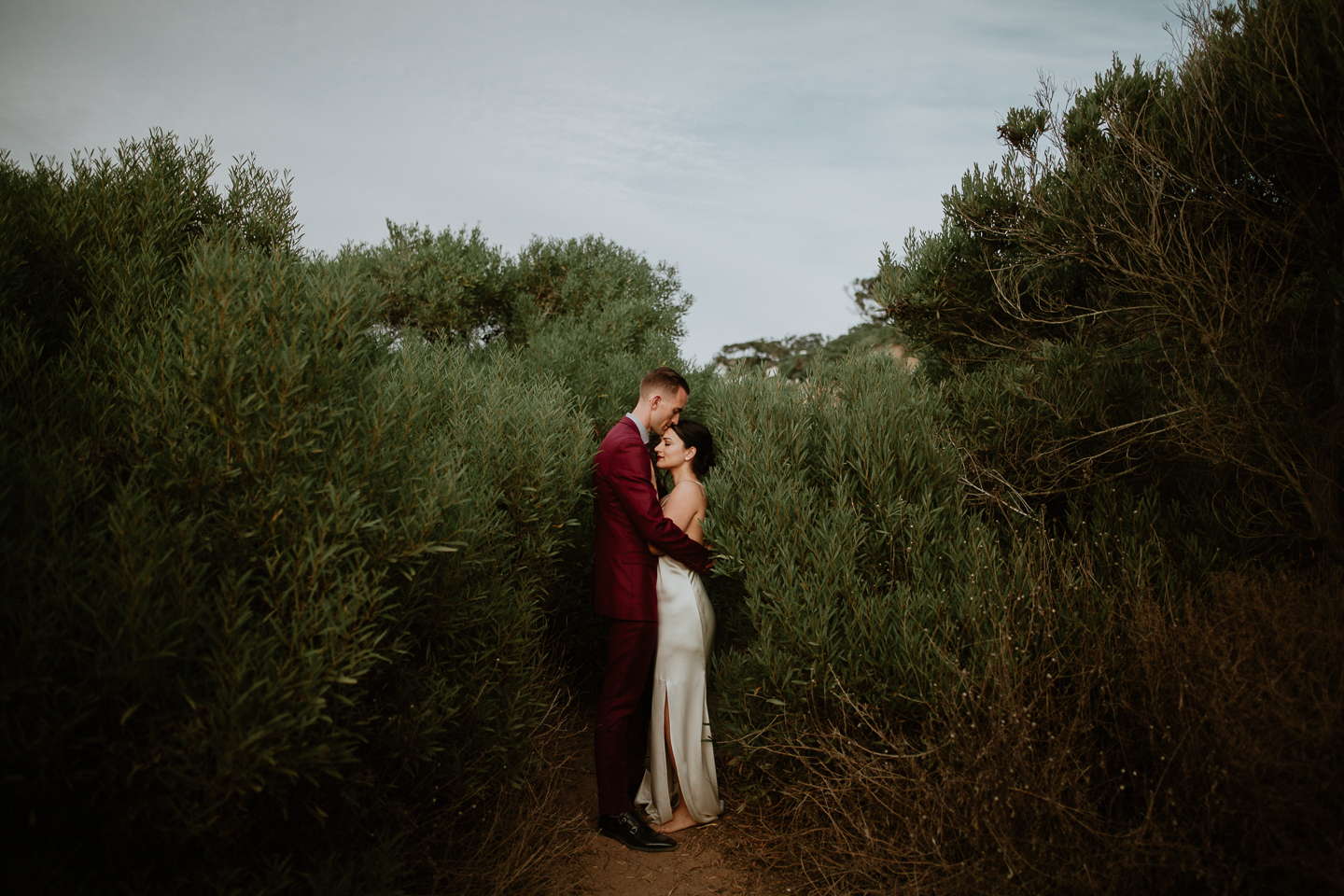 burgundy wedding