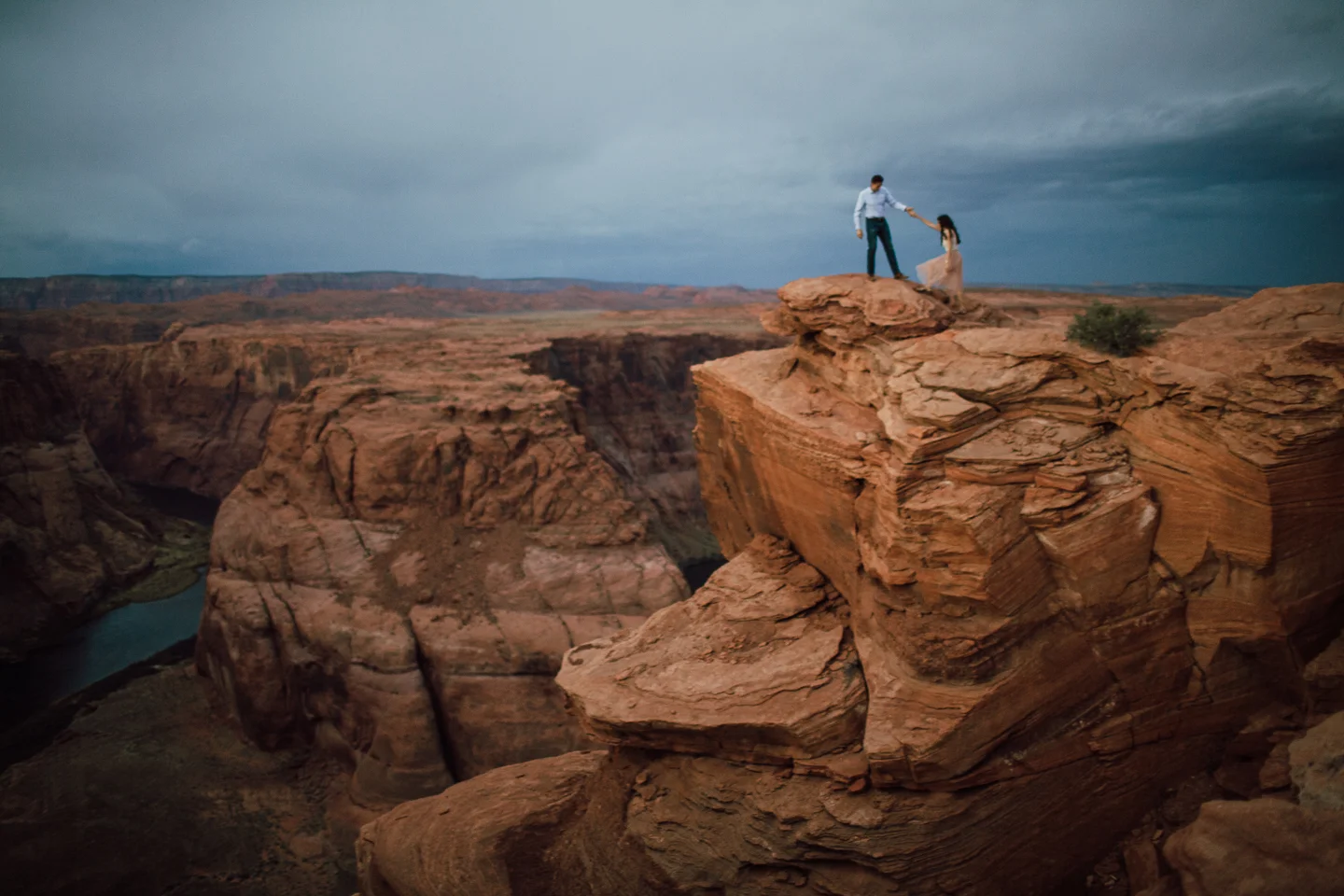 horseshoe Bend engagement session