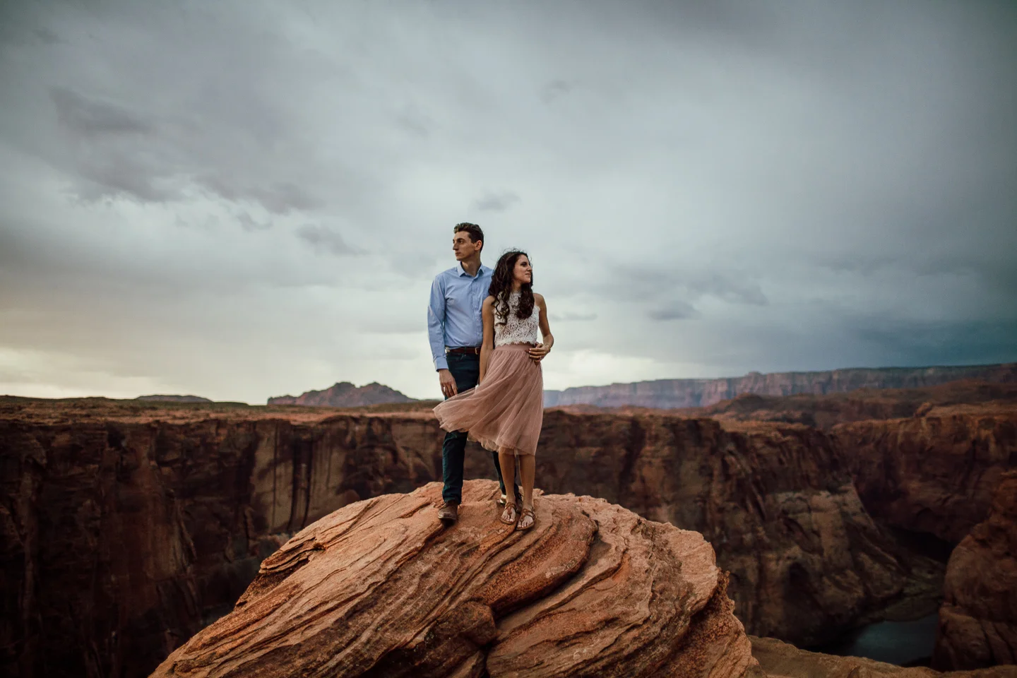 horseshoe Bend engagement photographers