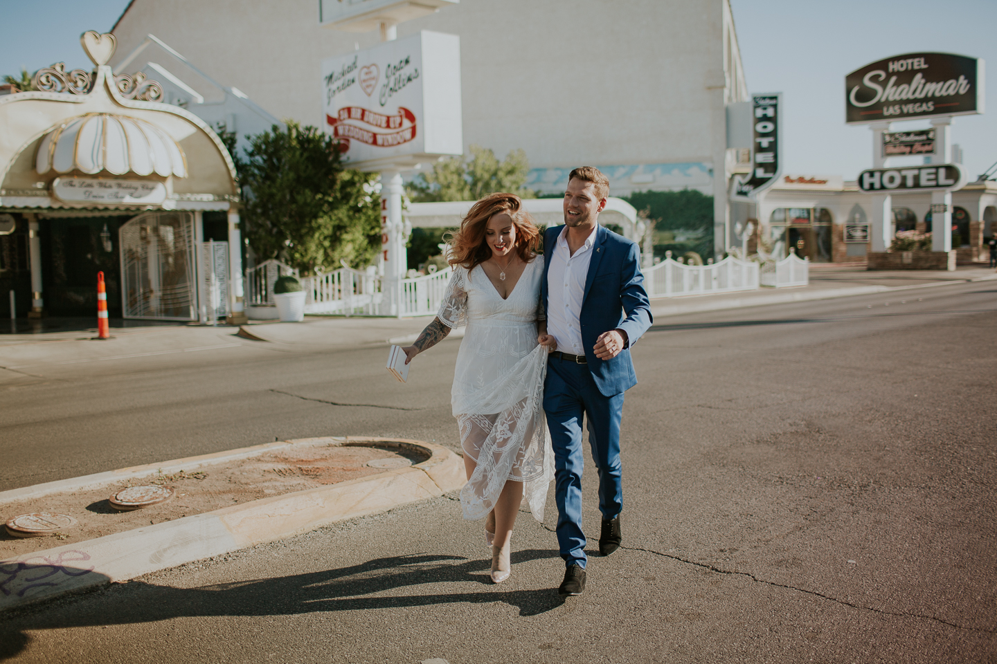 fun las vegas elopement