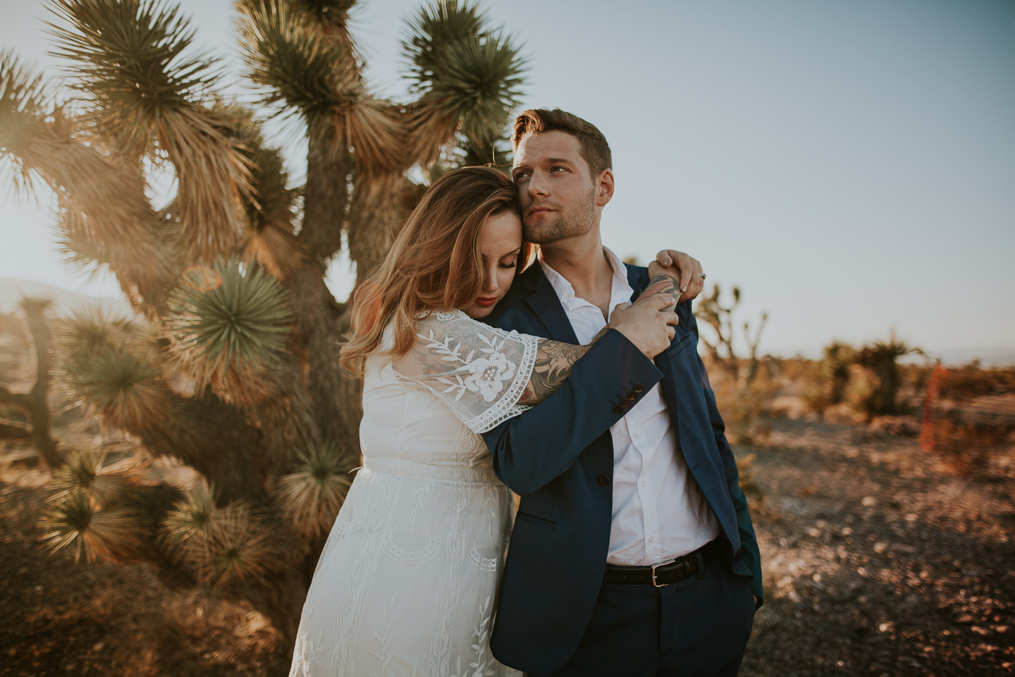 las vegas desert wedding