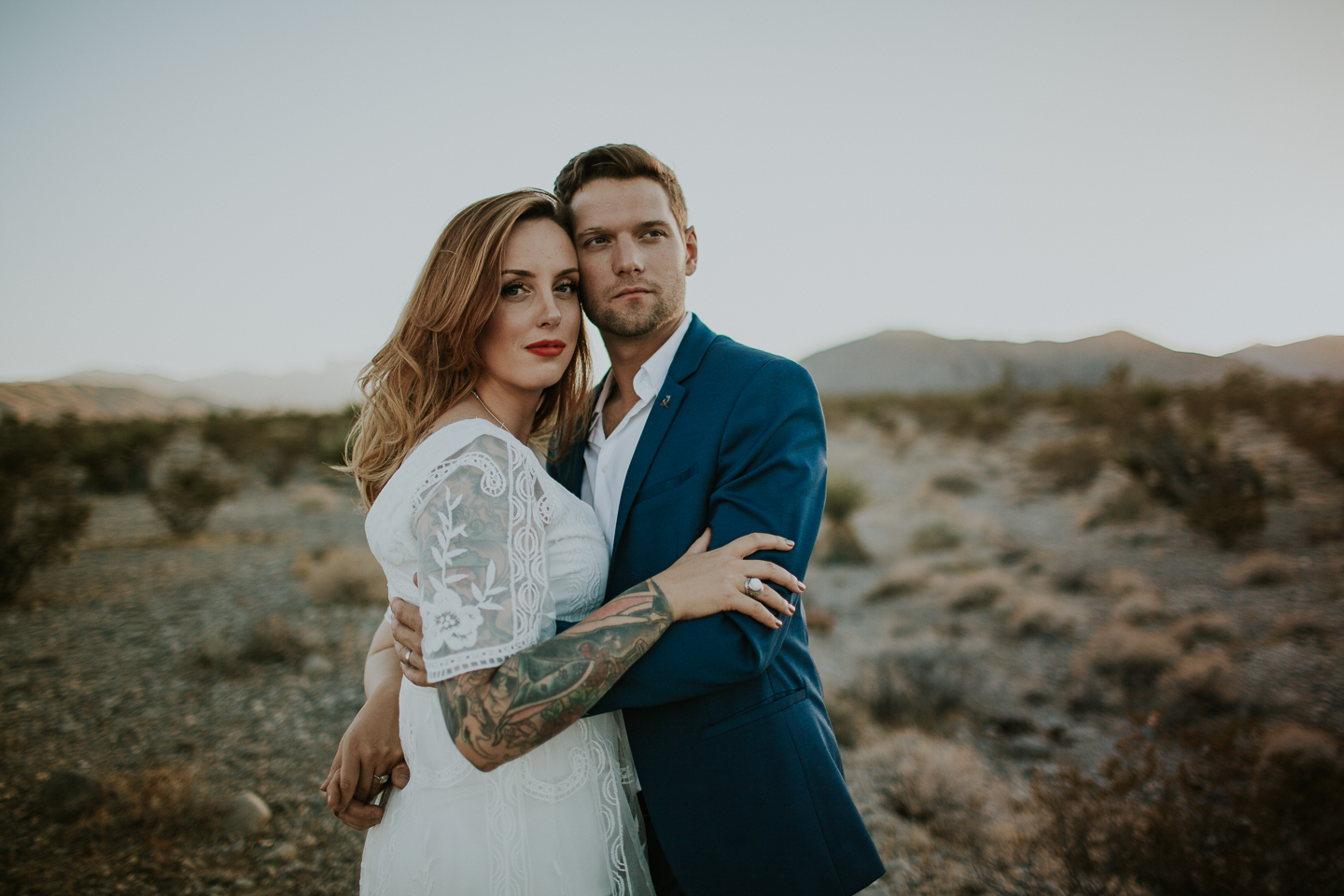 las vegas desert wedding