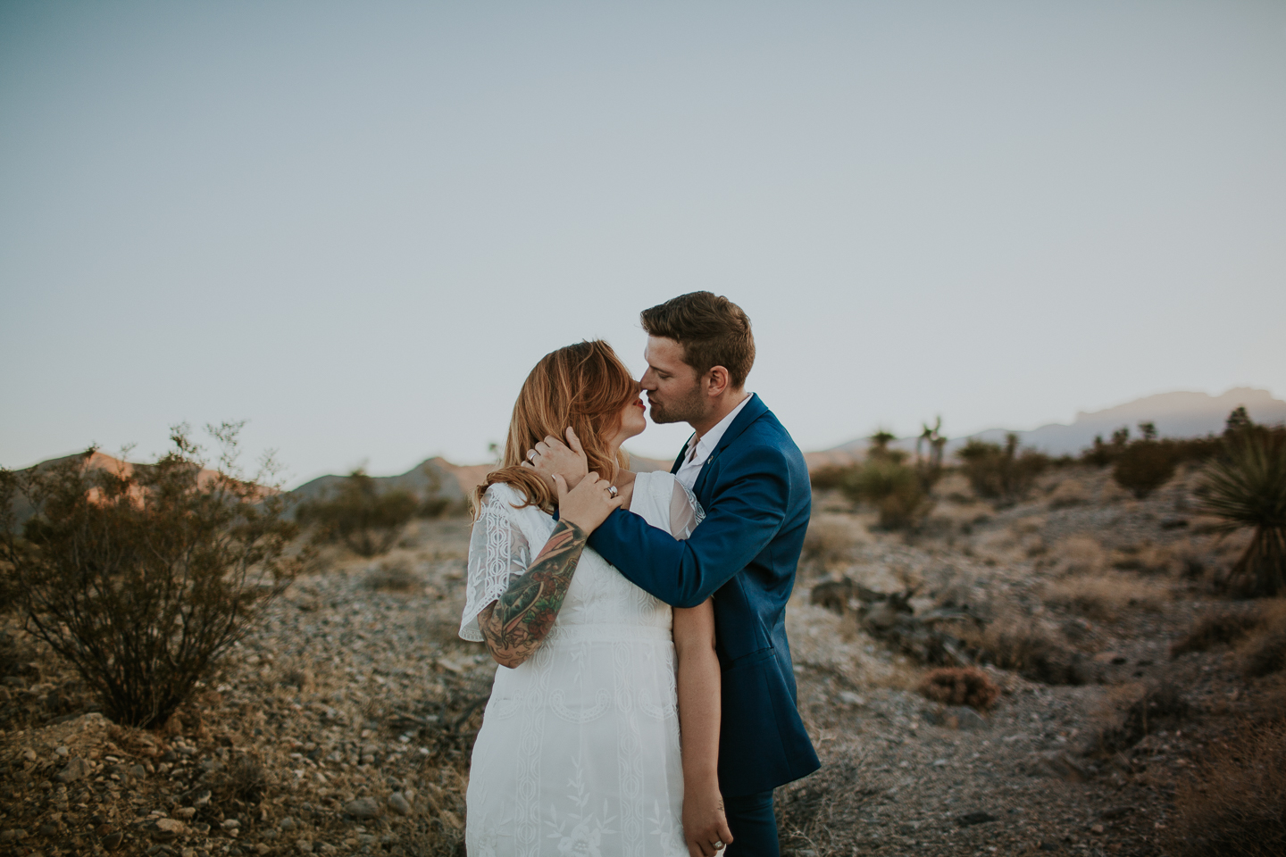 las vegas desert elopement