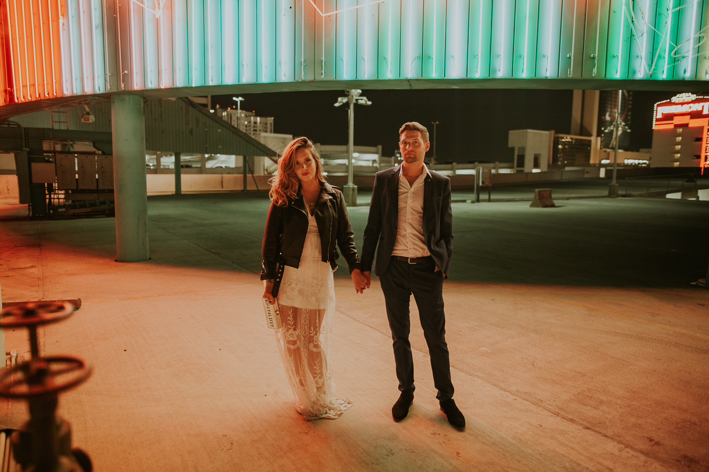las vegas rooftop elopement