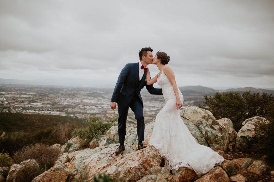 hill top san diego wedding