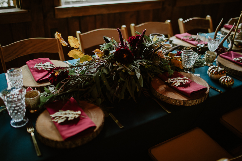 jewel toned wedding