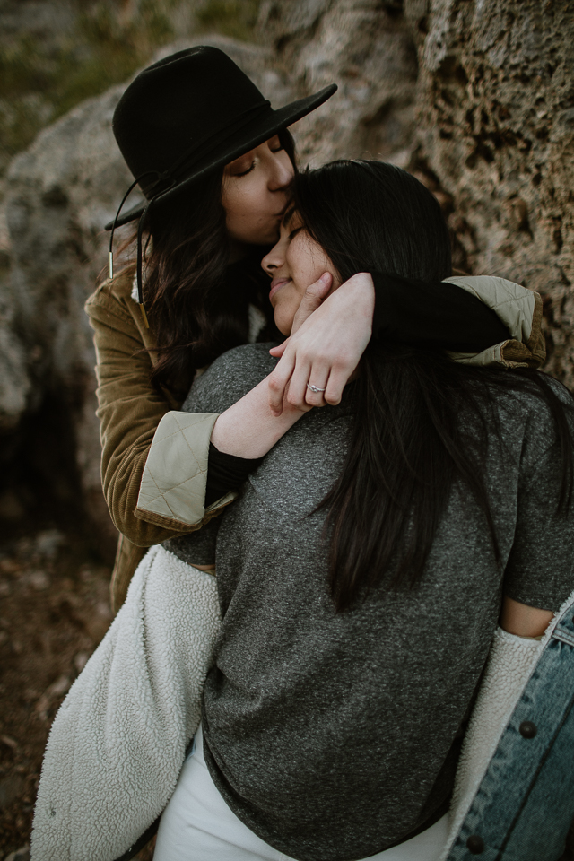 las vegas desert engagement session