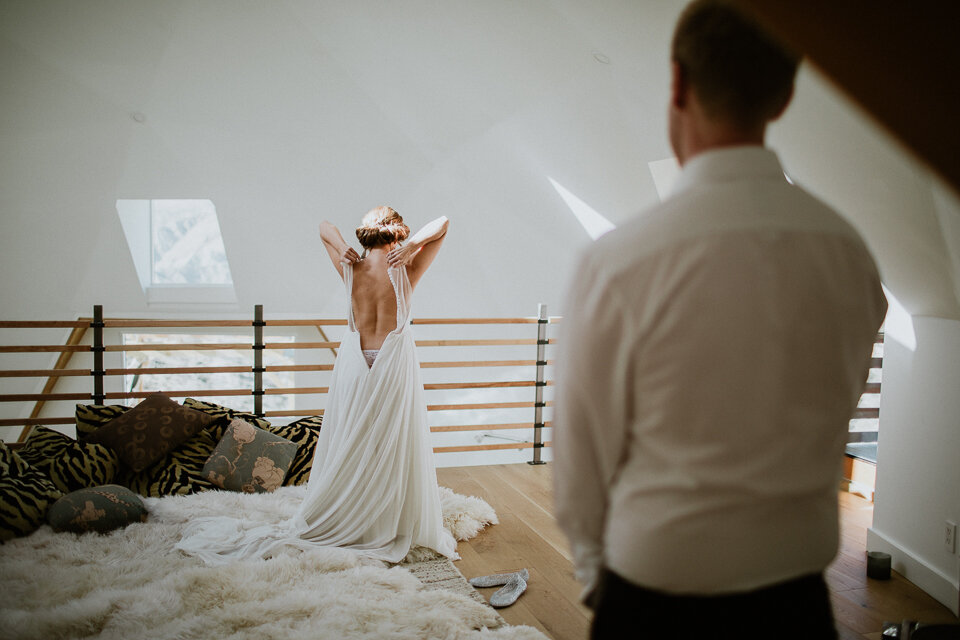 intimate joshua tree elopement