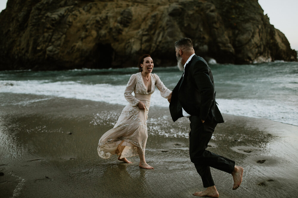 pfeiffer beach elopement photographers