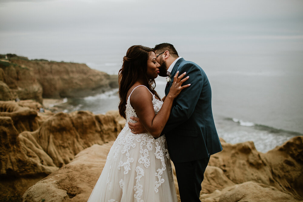 Intimate san diego elopement photographer