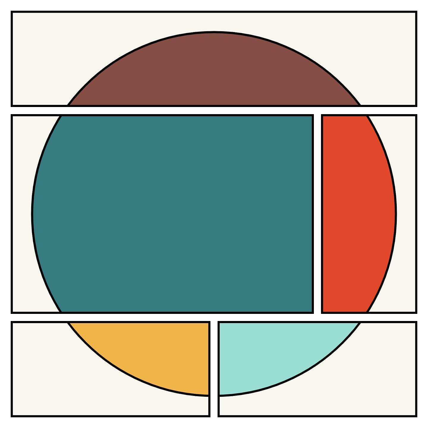 Another batch of multi-panel circles, with more panels. Color palettes inspired by @colorandillustration palettes). 

#generativeart #algorithmicart #p5js