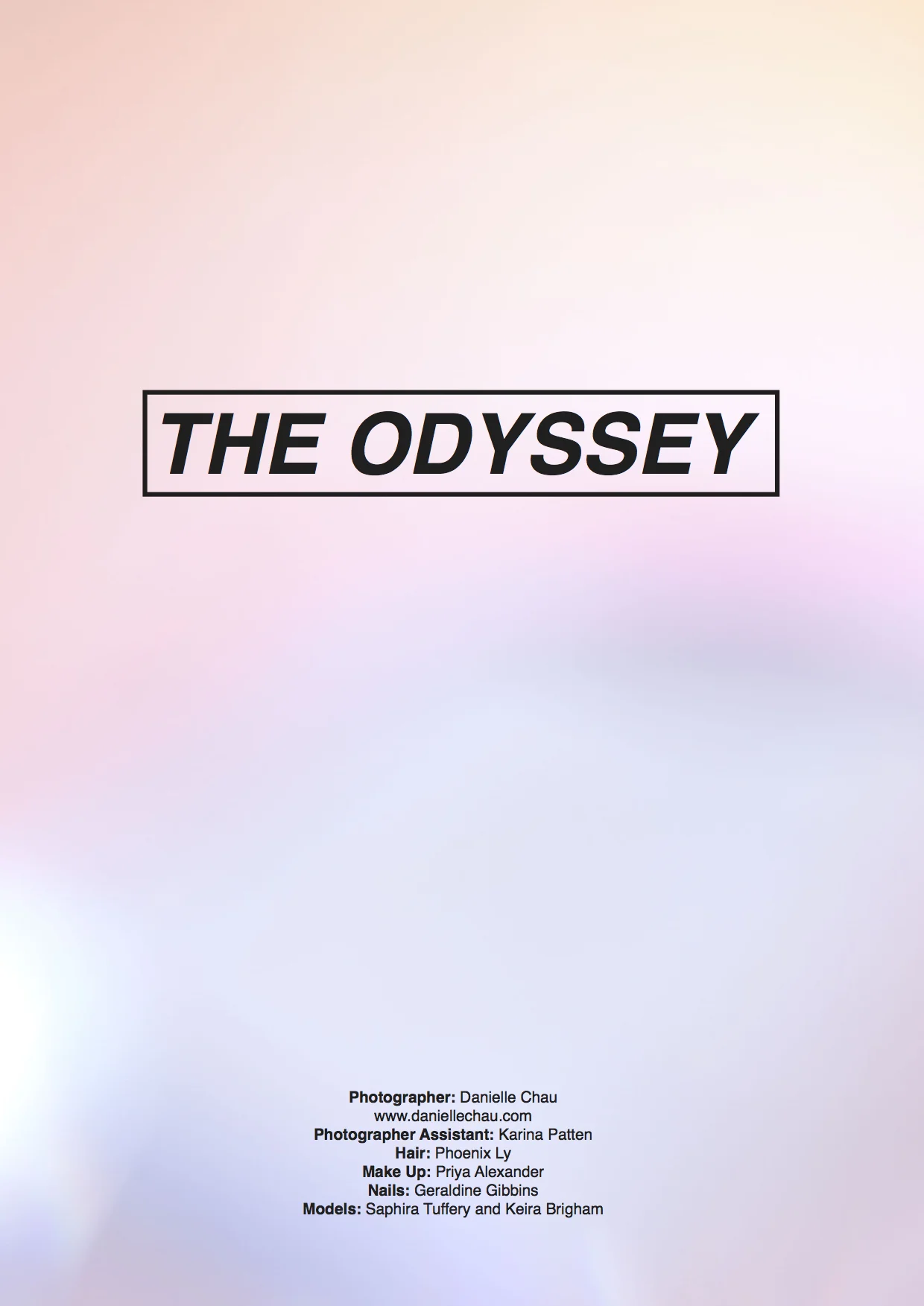 The Odyssey for Y.AMB Magazine