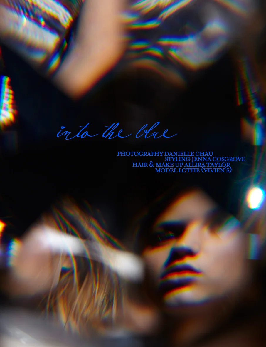 Into the Blue for Just Magazine