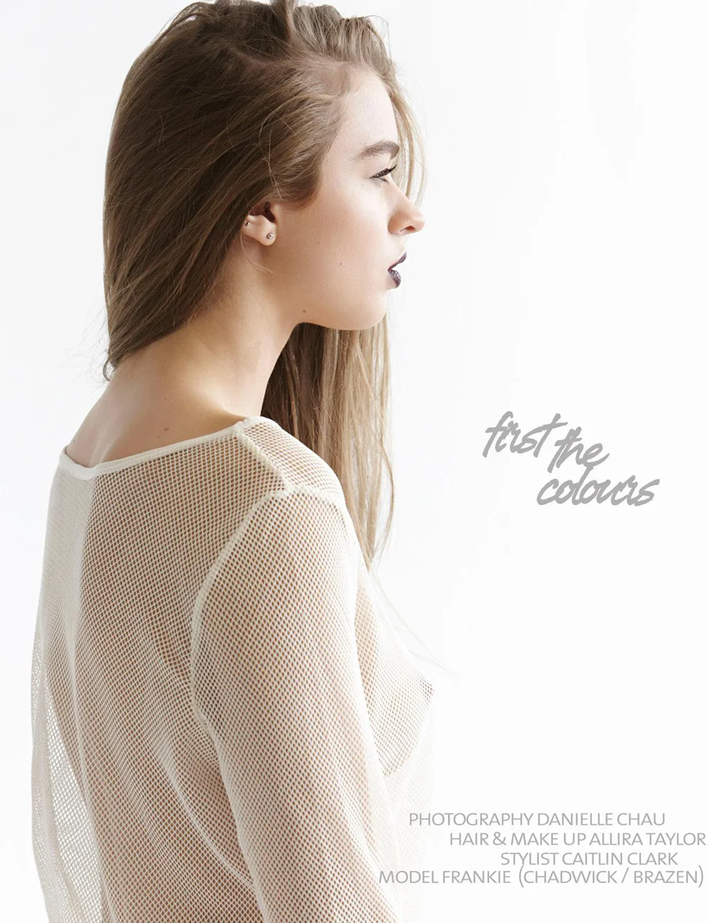 First the Colours for Elegant Magazine