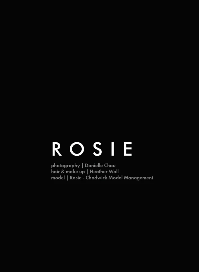 Rosie for Just Magazine