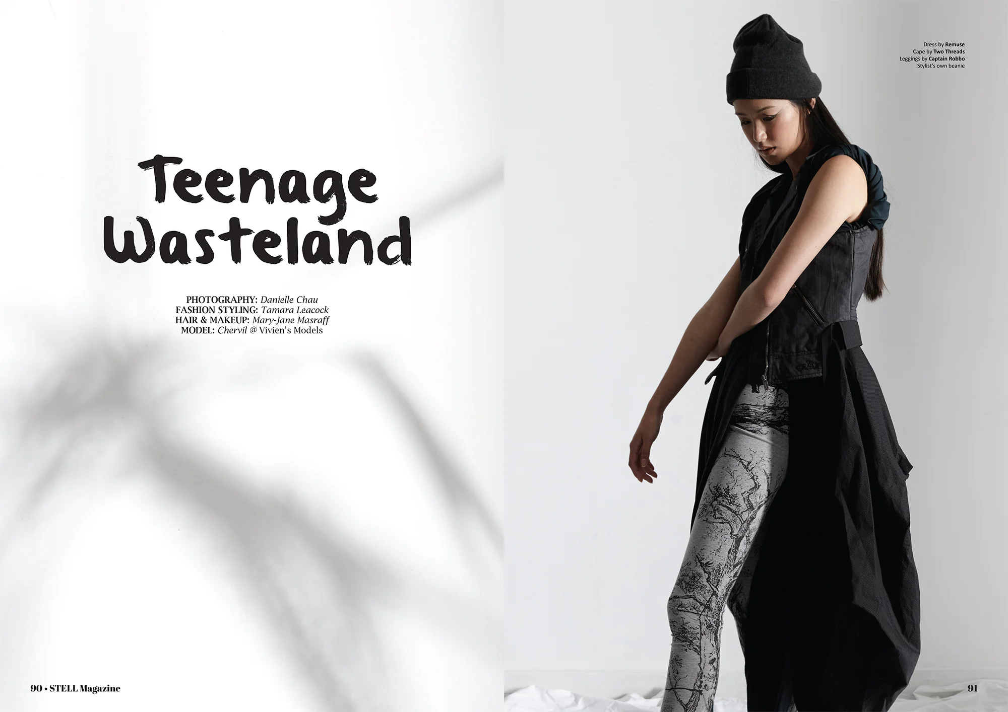 Teenage Wasteland for Stell Magazine