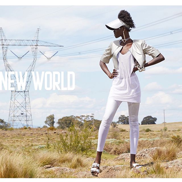 Brave New World 🌍 
@pinkishlymojotastic @giant.management 
HMUA @nicolegiardossimakeup 
Stylist @key.to.style
@fenhongsemag