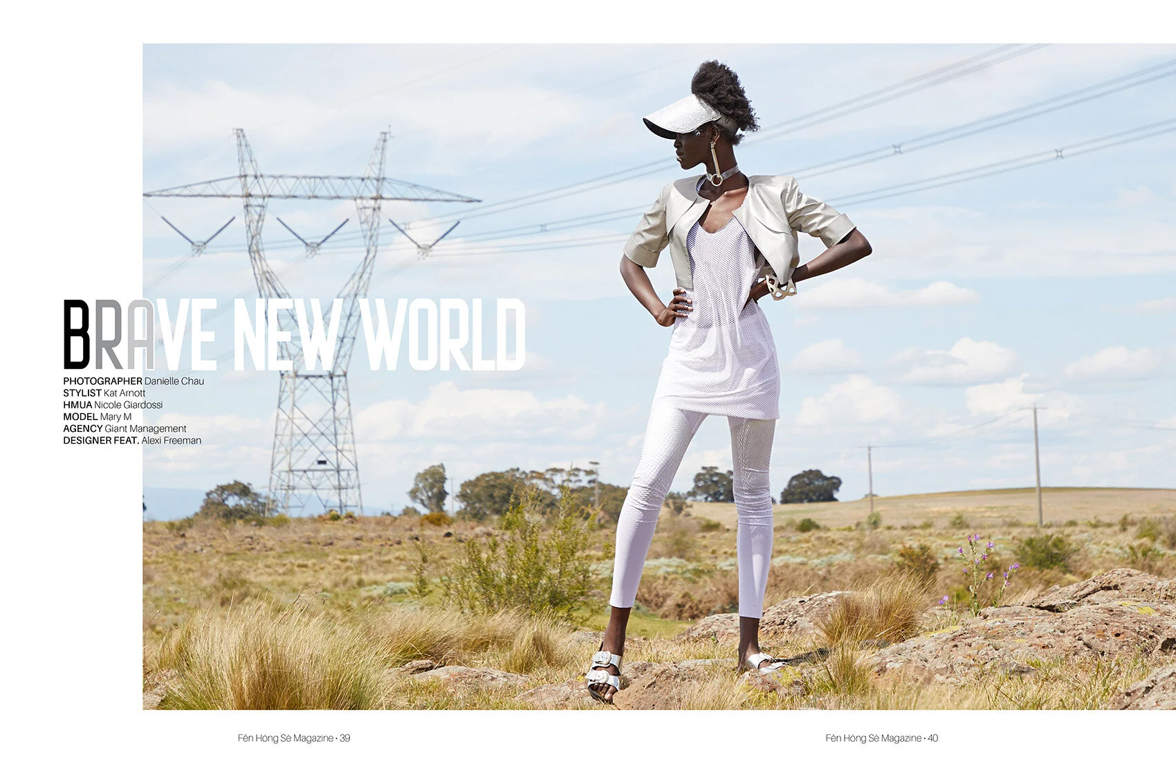 Brave New World for Fen Hong Se magazine