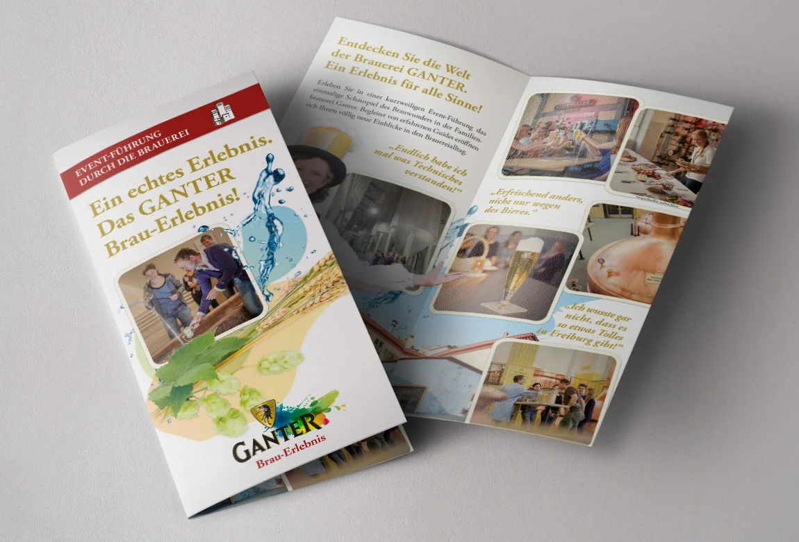 GANTER Brau-Erlebnis Flyer