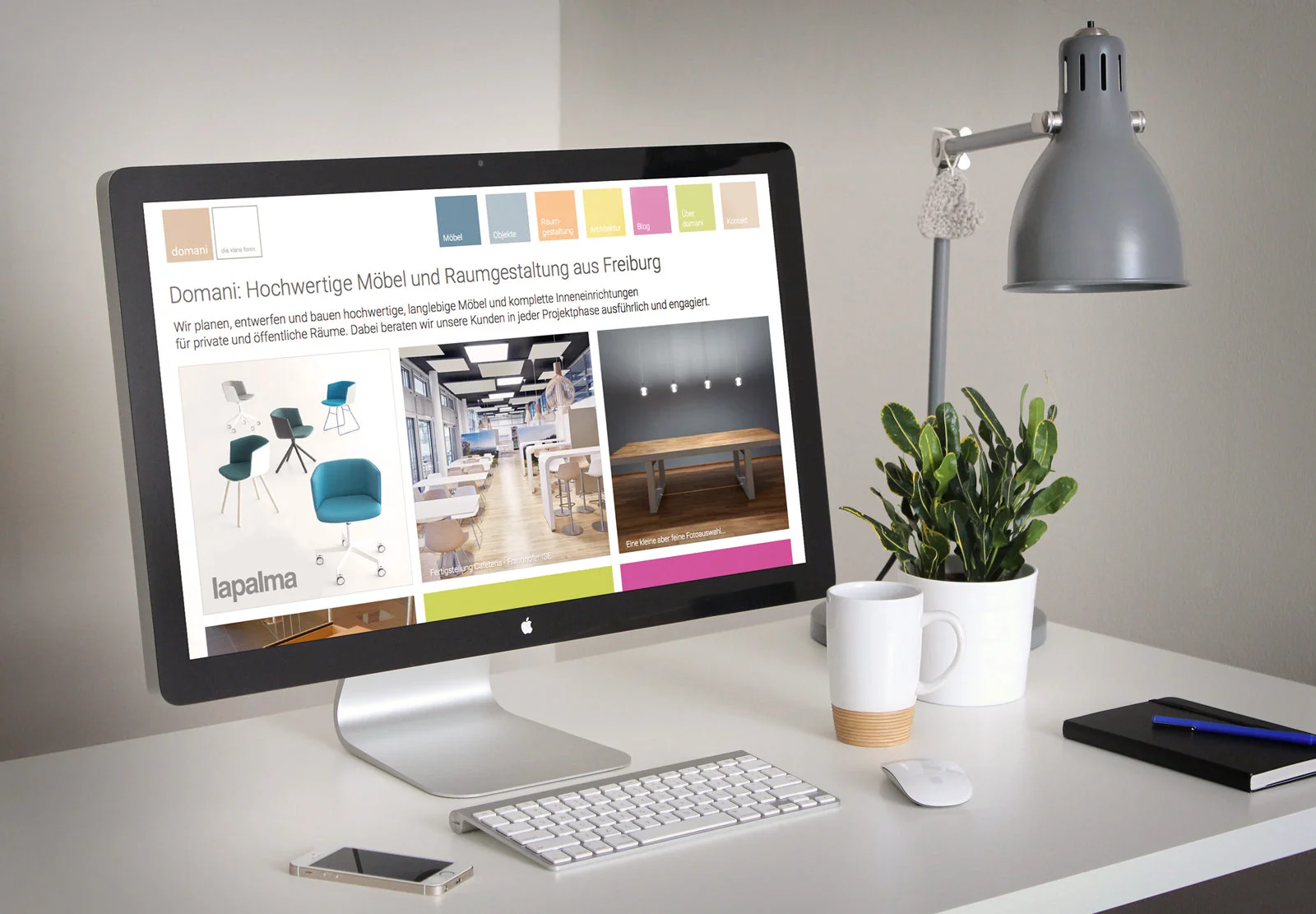 FlowiD Works - Domani Möbel Website Relaunch
