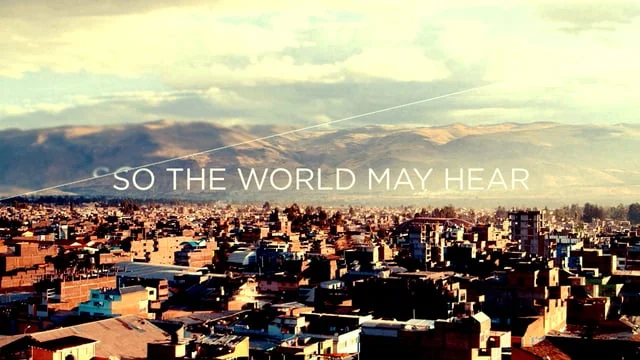 SO THE WORLD MAY HEAR GALA 2015 - GFX INTRO