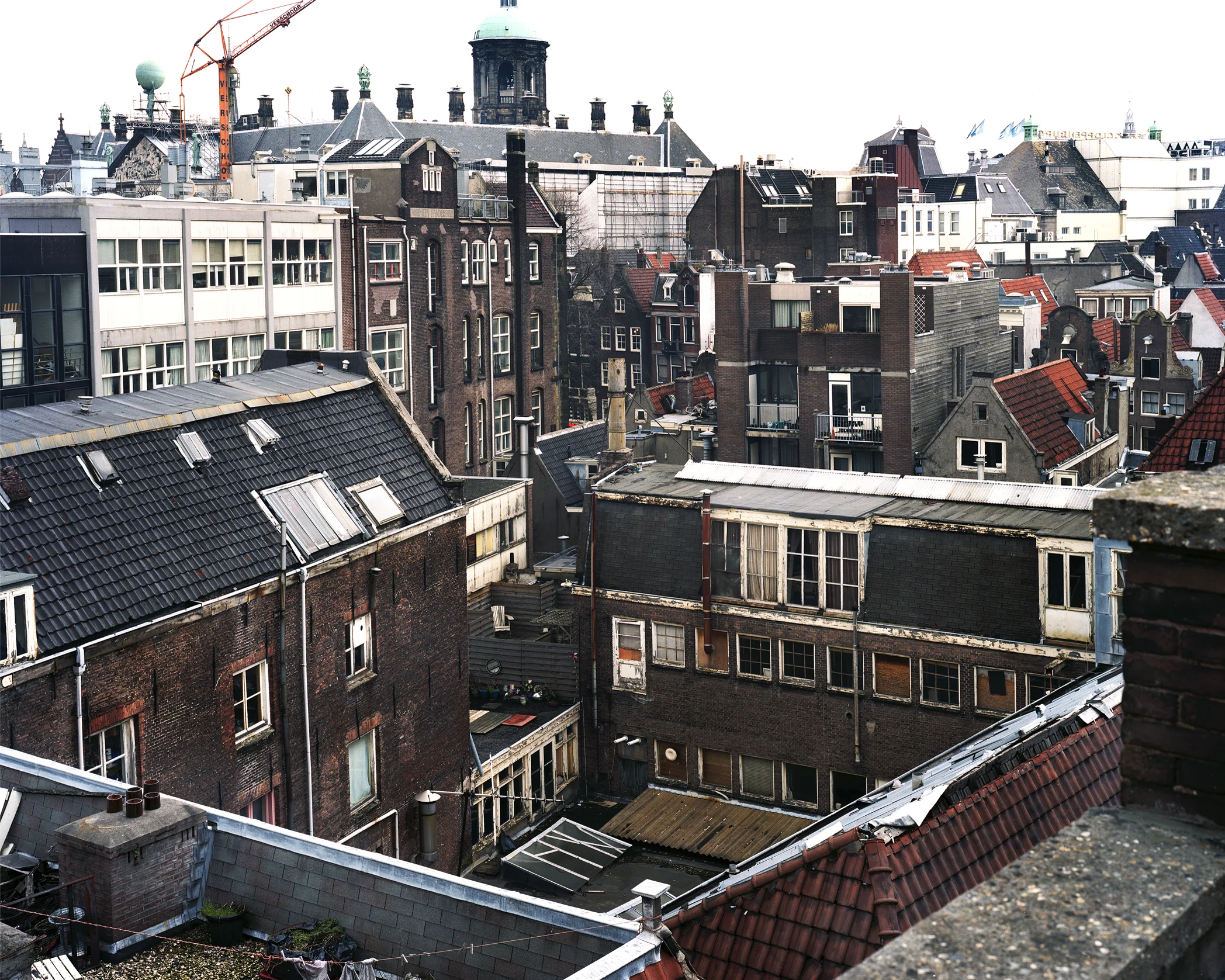 View to the Palace on the Dam(square), Amsterdam, The Netherlands