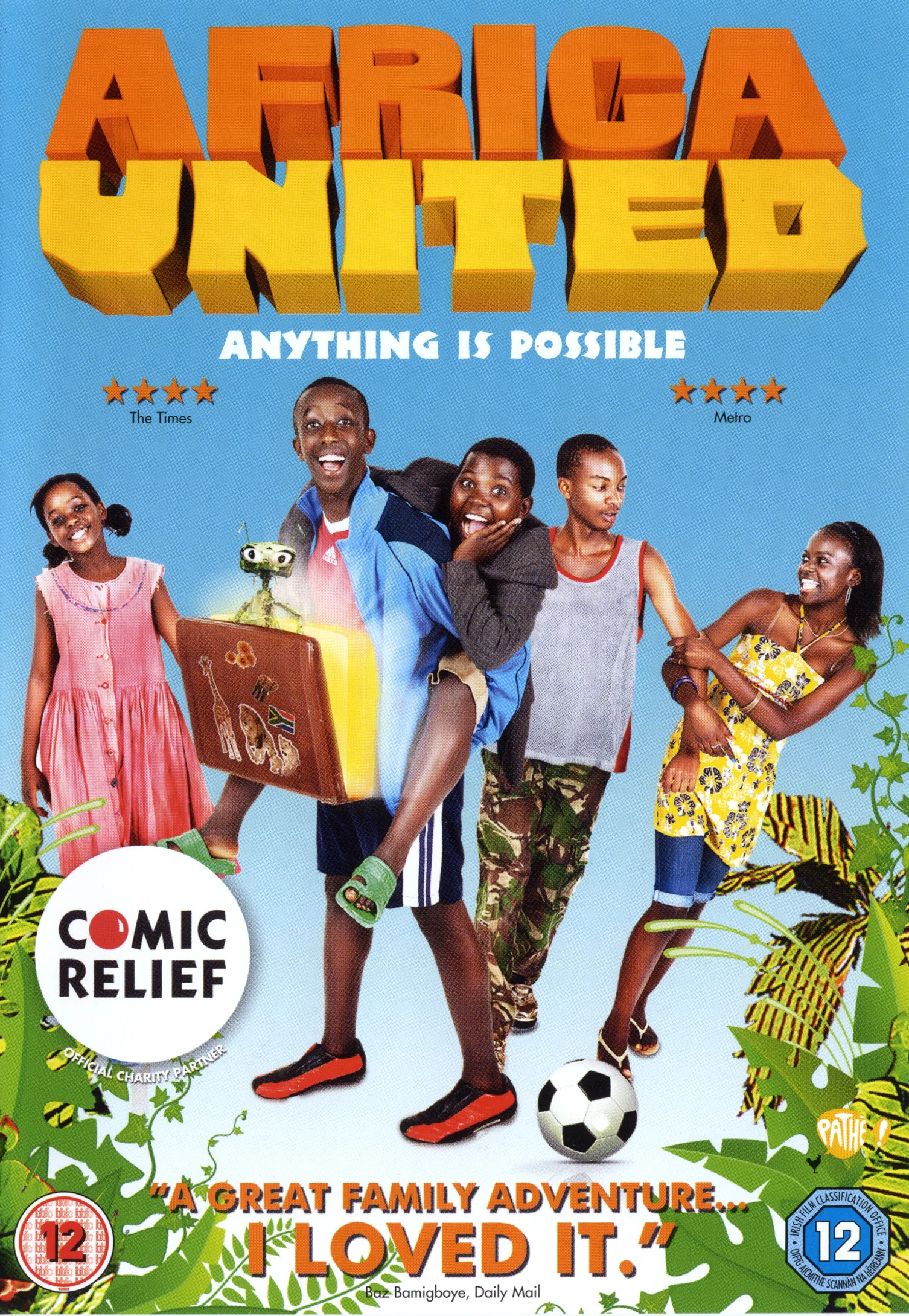 The feature film Africa United tells the story of five kids who travel two thousand miles from Rwanda to the World Cup finals in South Africa. The movie was made without stars and shot in Burundi - a first. 