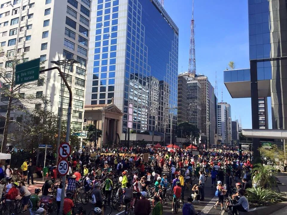Fotografia do site da Prefeitura: a grande festa da paulista