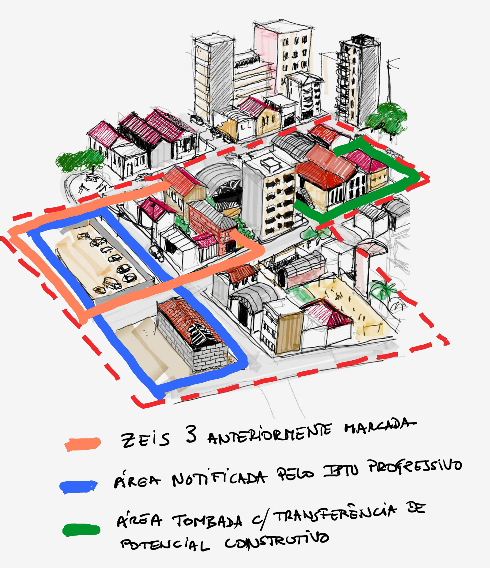 Observação da Lei de Zoneamento vigente sobre a área