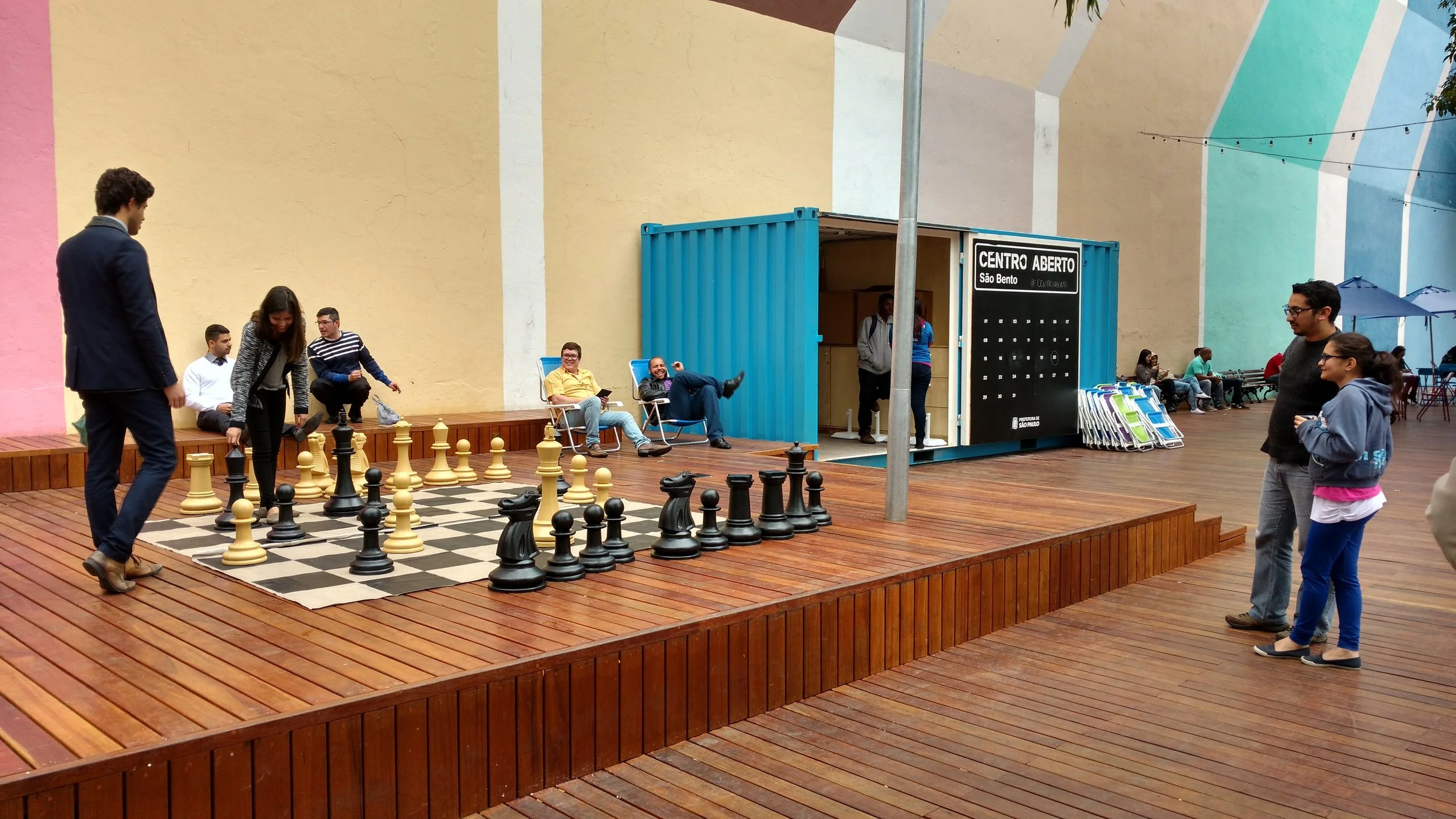Centro aberto - Lgo São bento