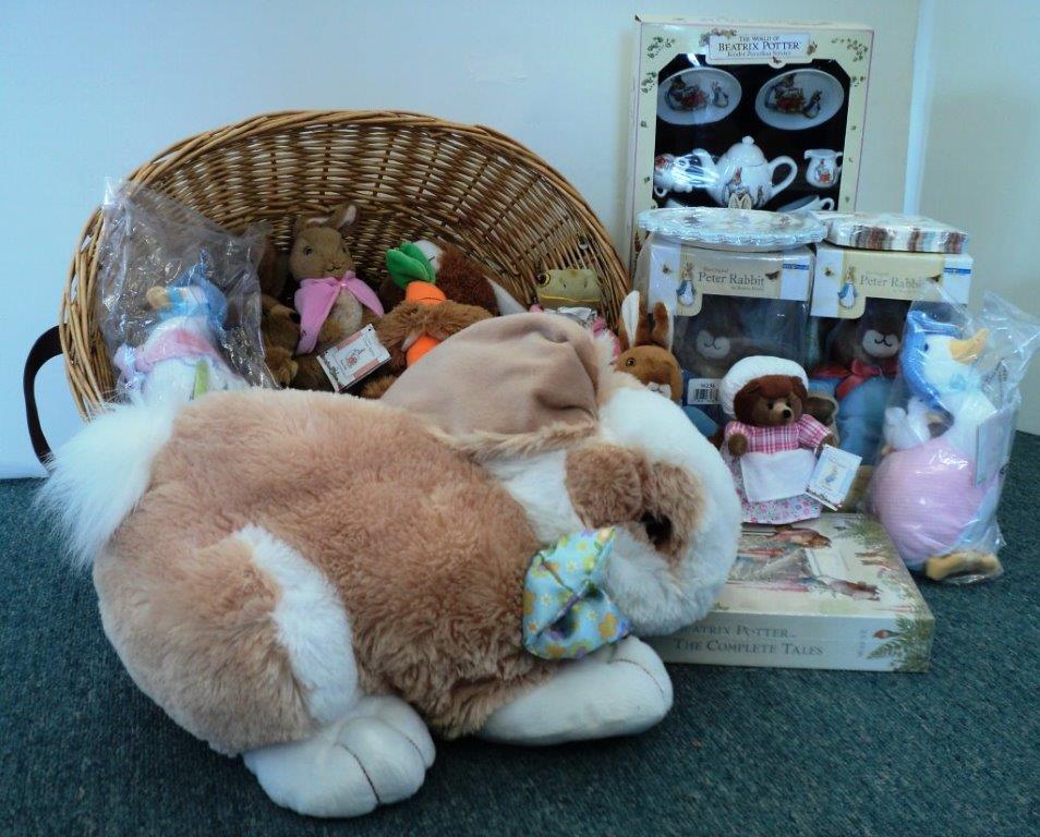 #2 Beatrix Potter’s Peter Rabbit and Friends, donated by Paulette S. Politsch