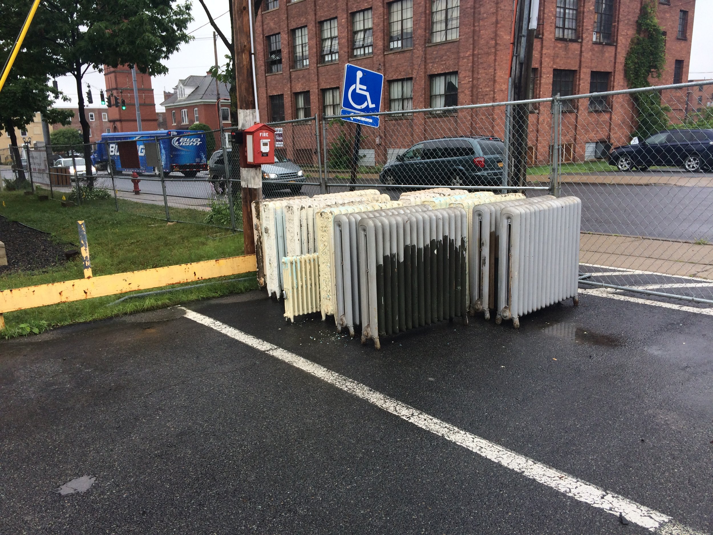 Removal of old radiators