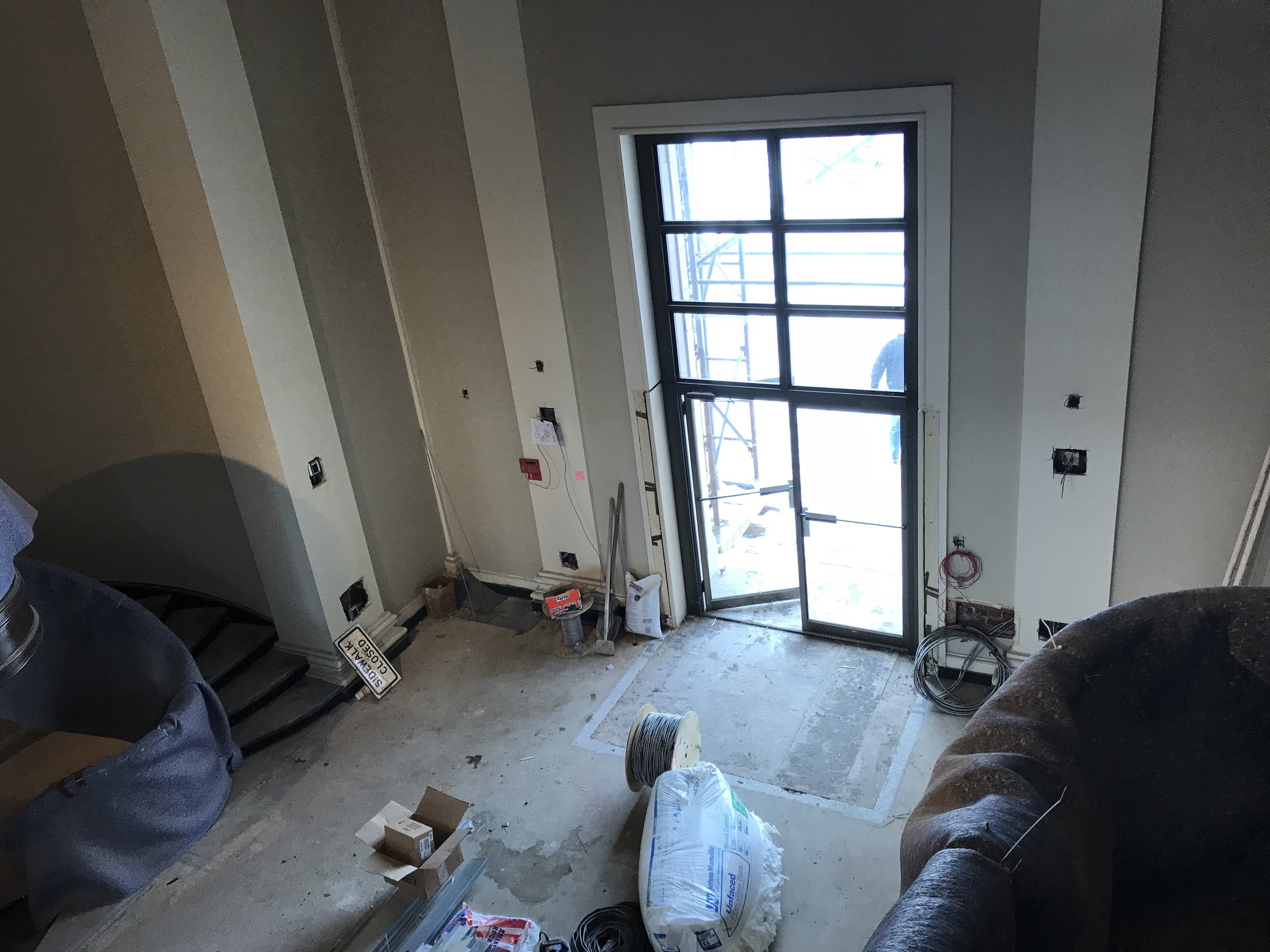 1969 vestibule removed from main lobby