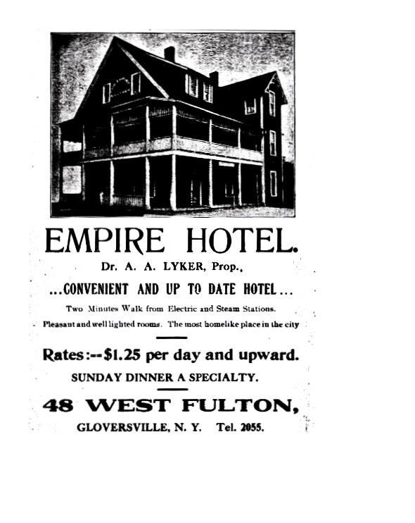 Empire Hotel c. 1909