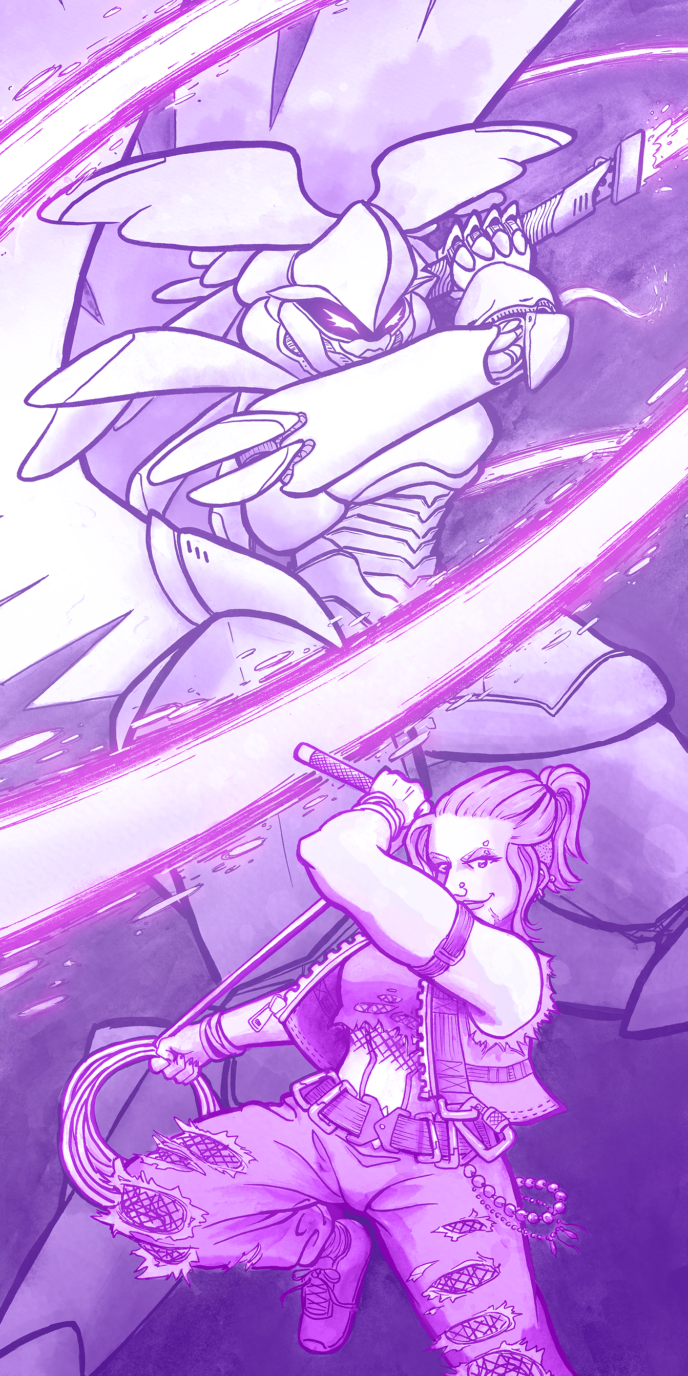 An X-10 Siren and Her Pilot