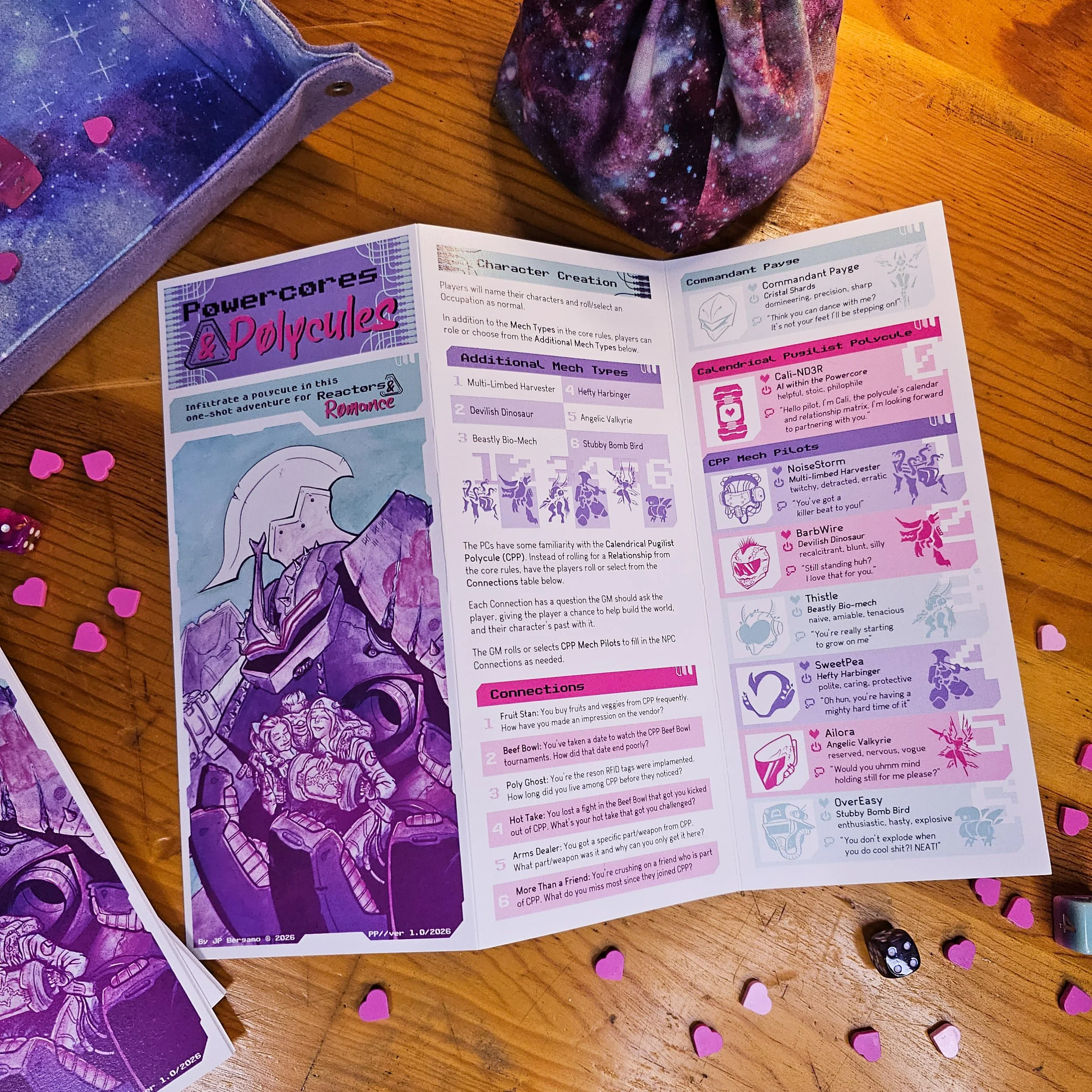 Powercores & Polycules - TTRPG Adventure