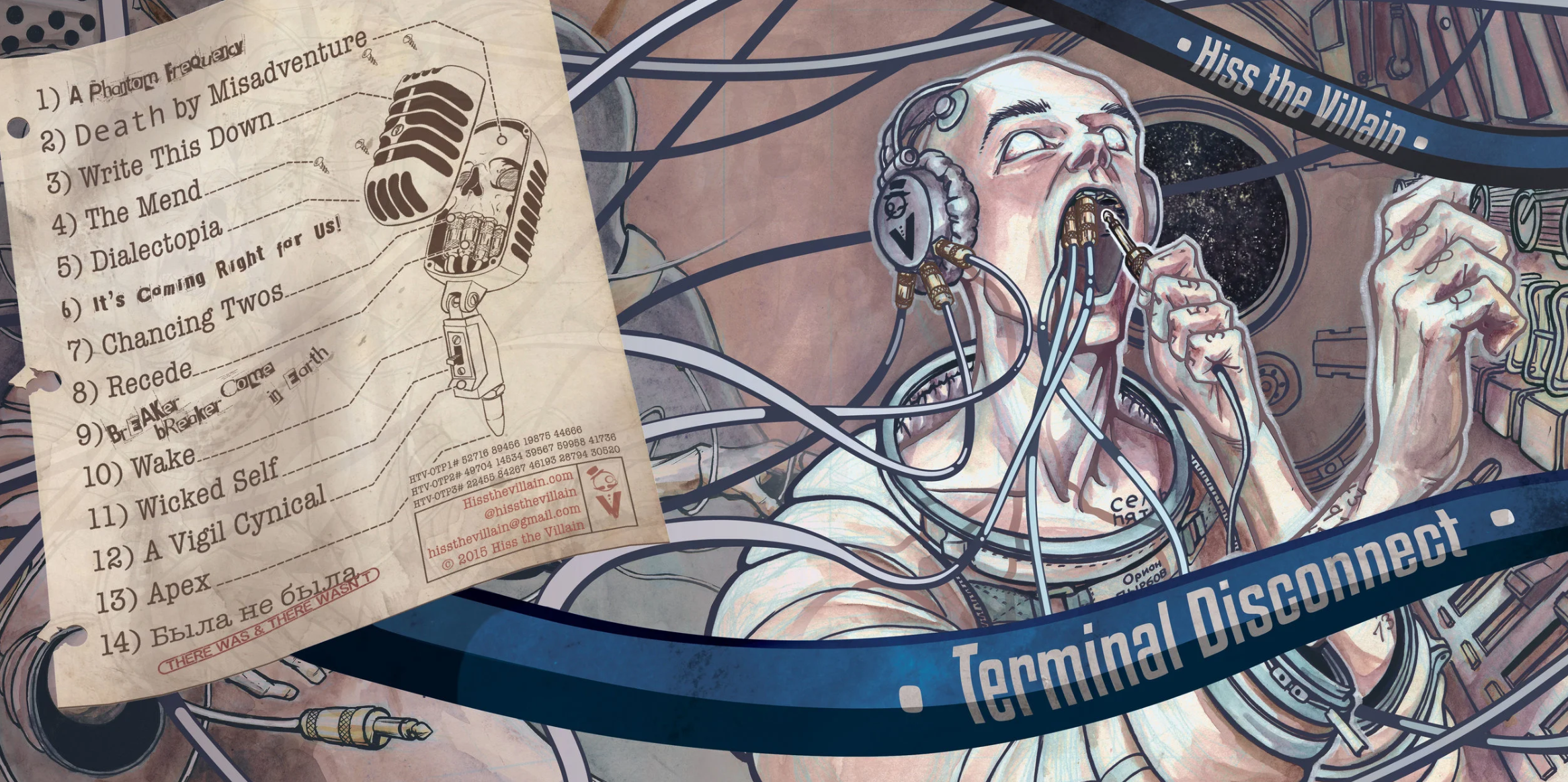 Hiss the Villain - Terminal Disconnect Album