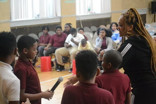 February 12: Langdon ES Fifth Graders Learn About Go-Go