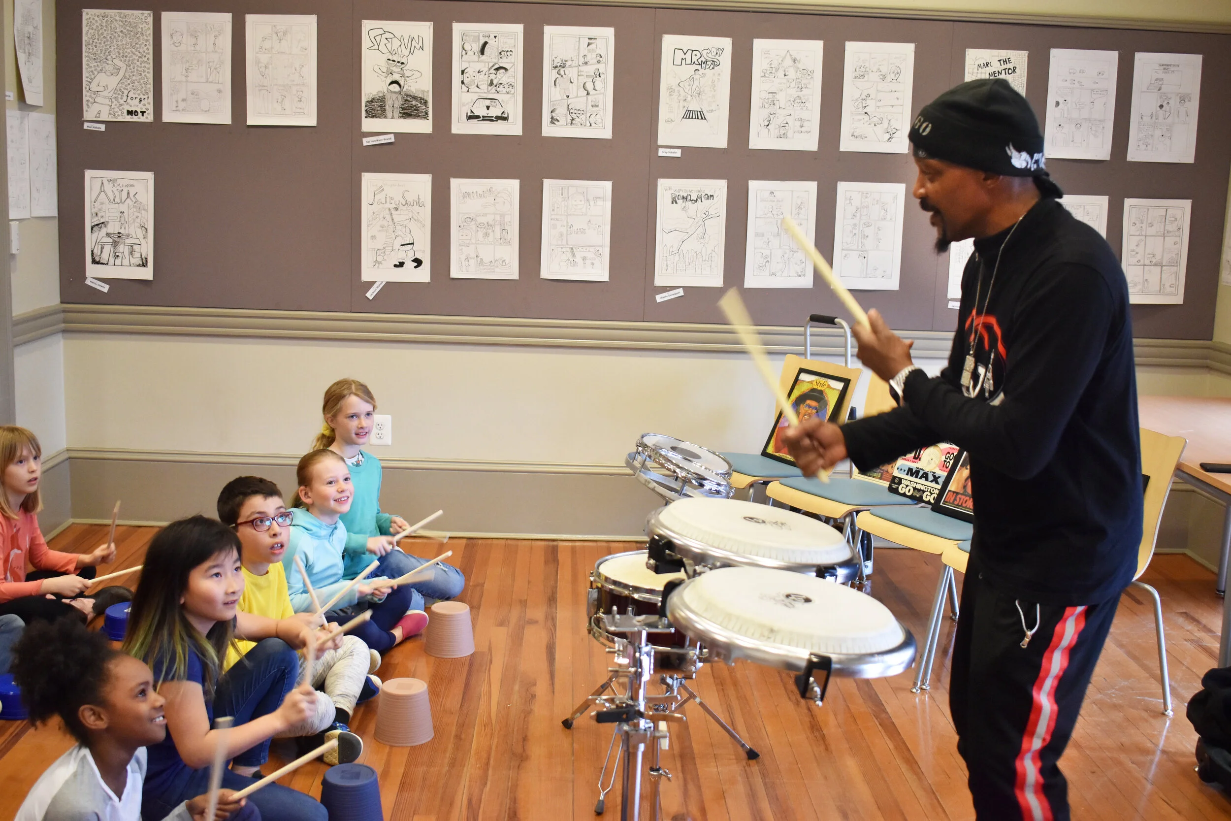 March 3: Ju Ju House Visits Capitol Hill Day School