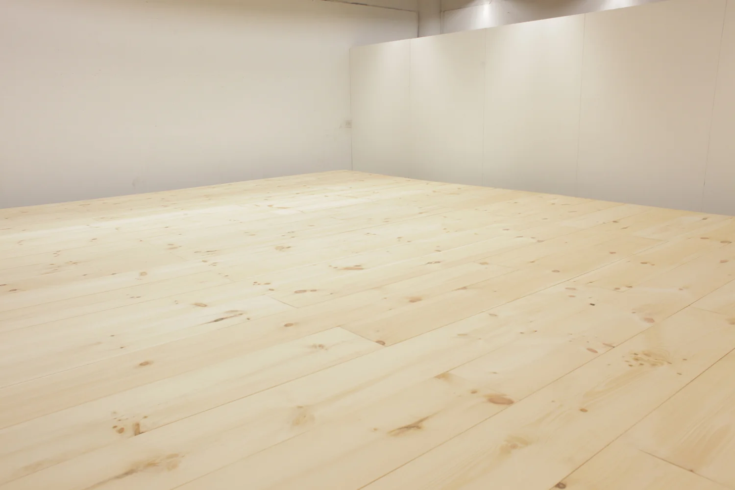 The World is Flat . 16' x 20' x 29" tall. Table comes to within 18" of the wall on all sides. 2012.