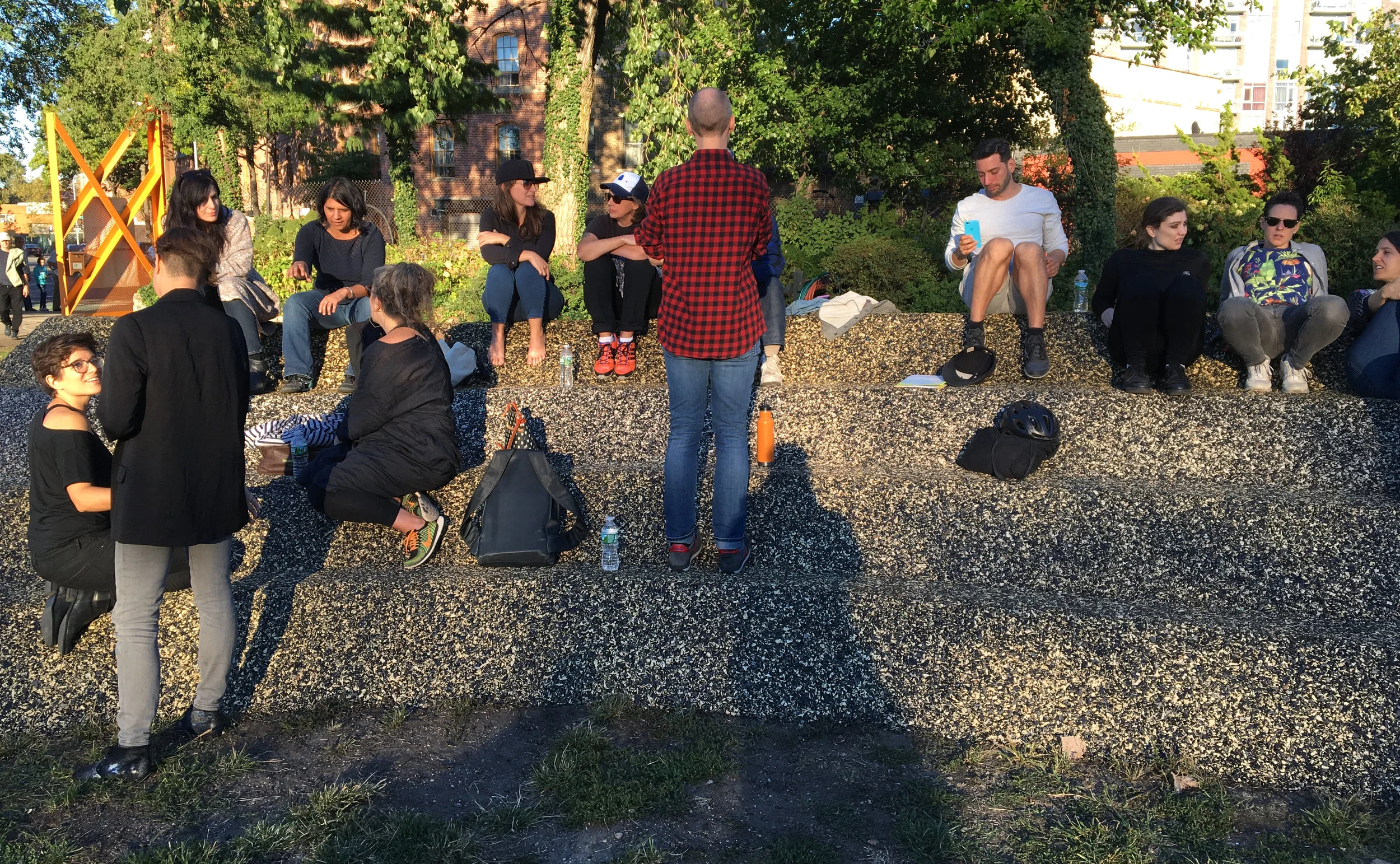   Apparition &nbsp;at Socrates Sculpture Park. 