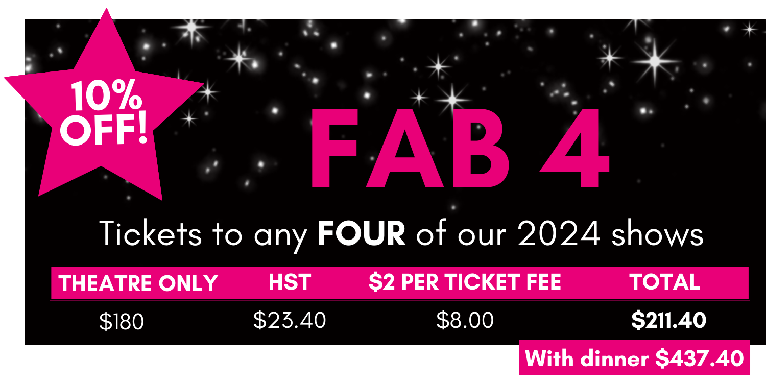 Last day to book a Fab 4 Package is the end of The Ladies Foursome – August 24