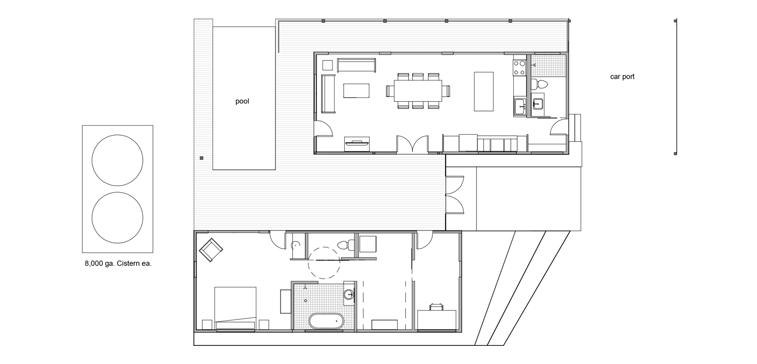 Reclaimed Space | Hillside Floor Plan