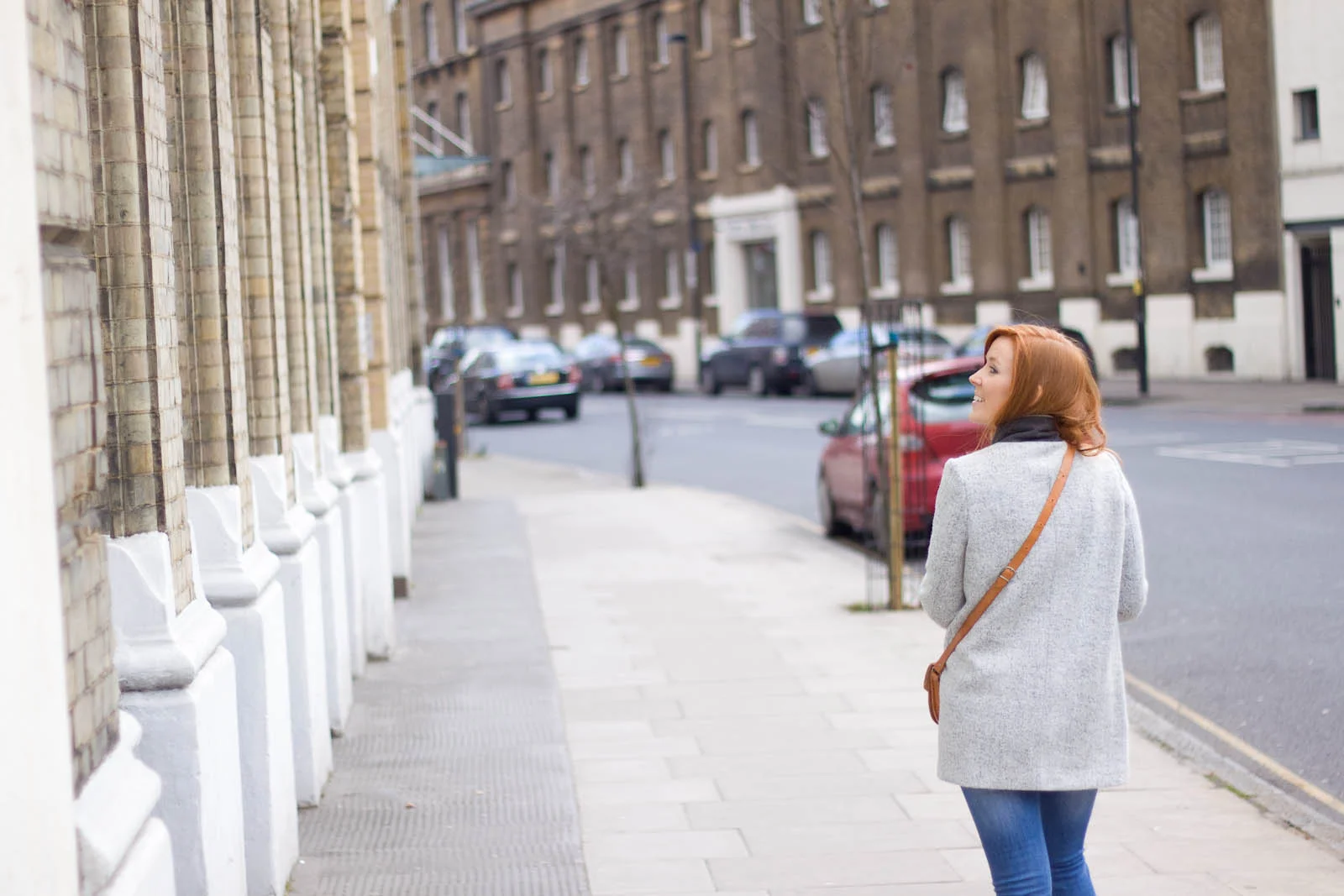 Bershka jacket, Asos jeans, Topshop jumper and vintage bag