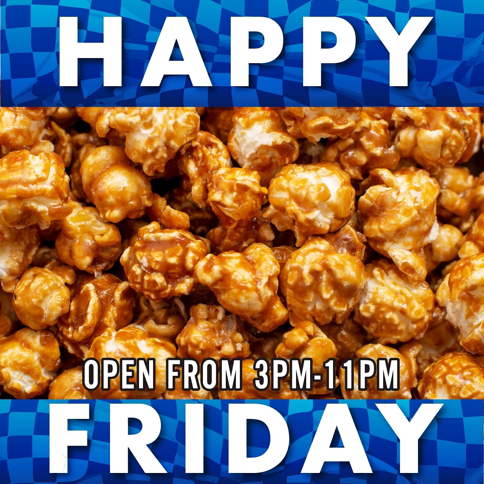 😋Happy Friday😋

Stop in and make your Friday SWEET with some fresh caramel corn in our Caf&eacute;. Made locally at @oakscentercinema
🏎️ Go Karts
🎳 Bowling
🧗&zwj;♂️ Climbing + Ropes Course
🏎️Arnold&rsquo;s Entertainment Center / The Water Tower