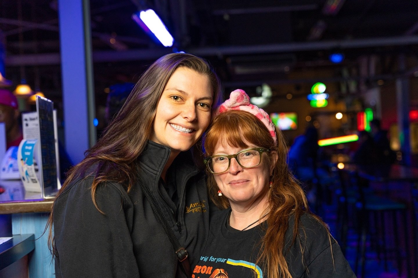 Happy #Mothers Day from everyone here at Arnold&rsquo;s! Pictured here are two awesome hard working mothers from our staff! Morgan, our Caf&eacute; Manager, and Katie from Bowling! A huge thank you to all of the wonderful mothers out there for everyt