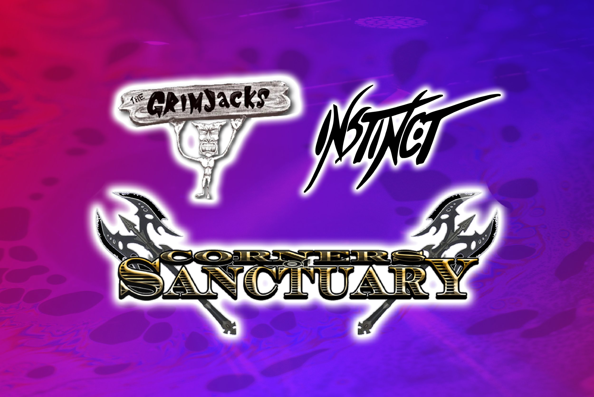 Corners of Sanctuary, Instinct, and The Grimjacks at The Water Tower. A Key Concert Series Event