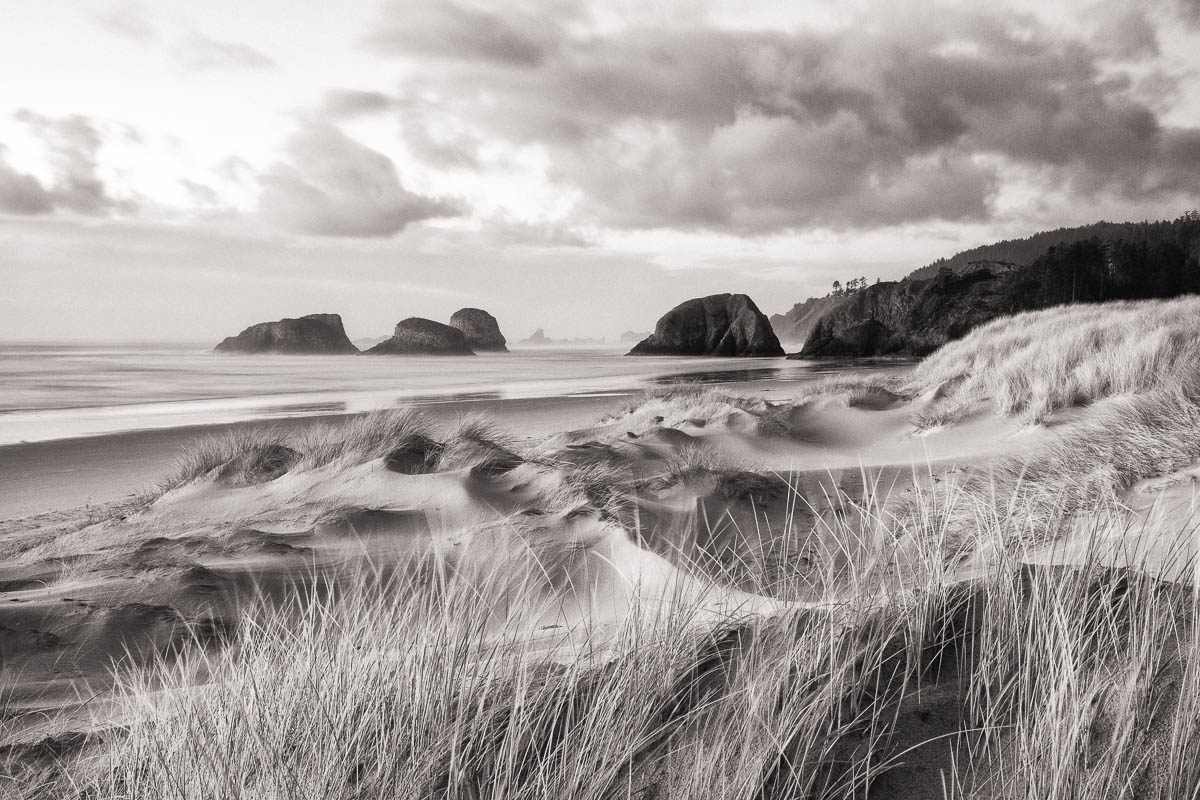 Scenic image of Cannon Beach, OR.